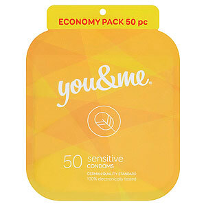 You & Me Sensitive 50ks - ztenčené kondomy