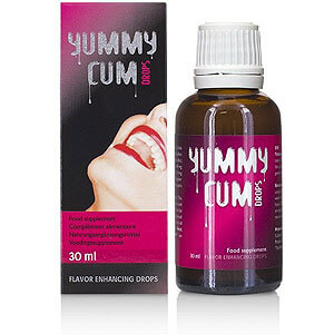 Yummy Cum Drops 30ml, kapky zlepšující chuť sperma
