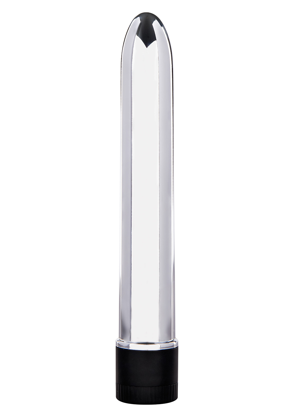 Retro Ultra Slimline Vibe - vibrátor stříbrný