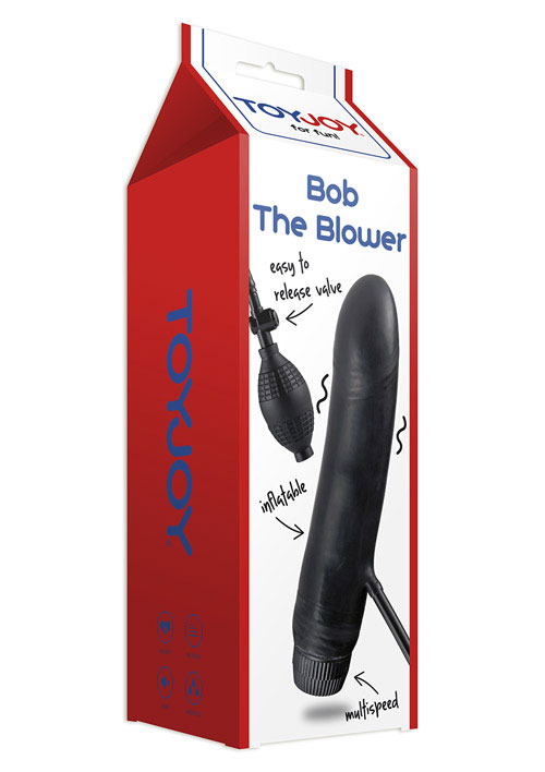Bob The Blower Inflatable Vibrator Black