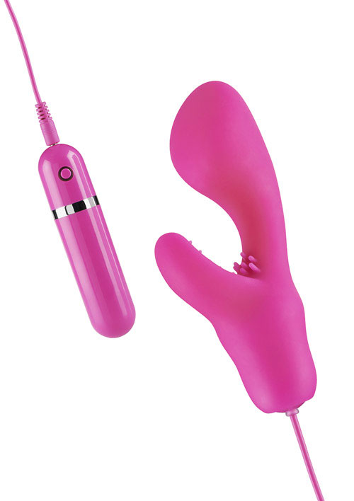Duo Venus Trap Vibrator Pink