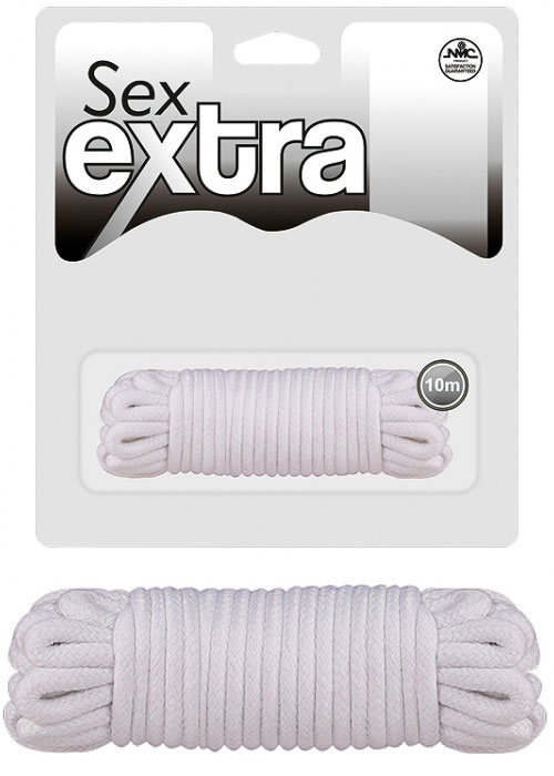 Sex Extra Bondage lano 10 m bílé