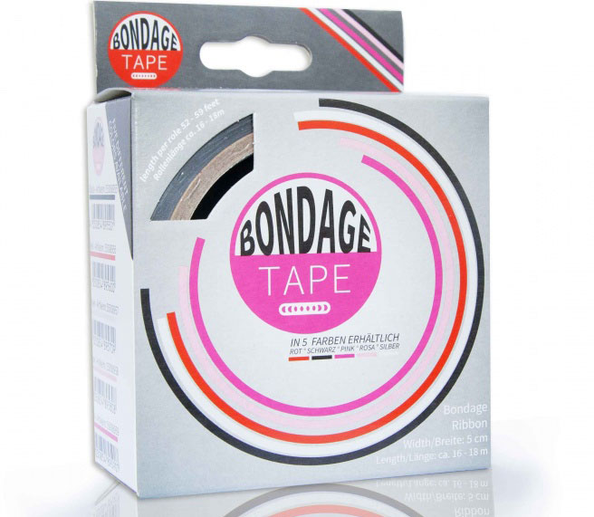 Bondage Tape silver
