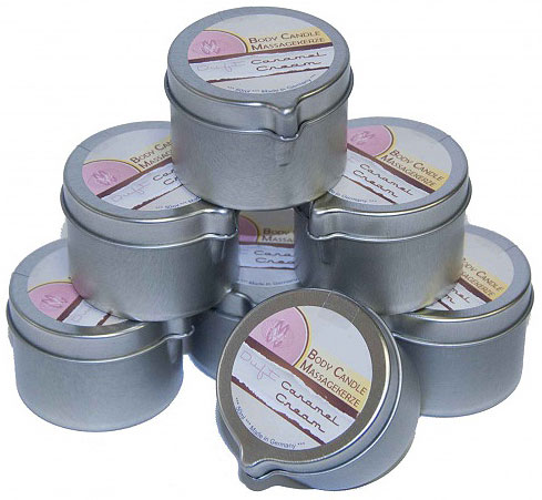 MVW Body Candle Massagekerze Caramel Cream 50ml