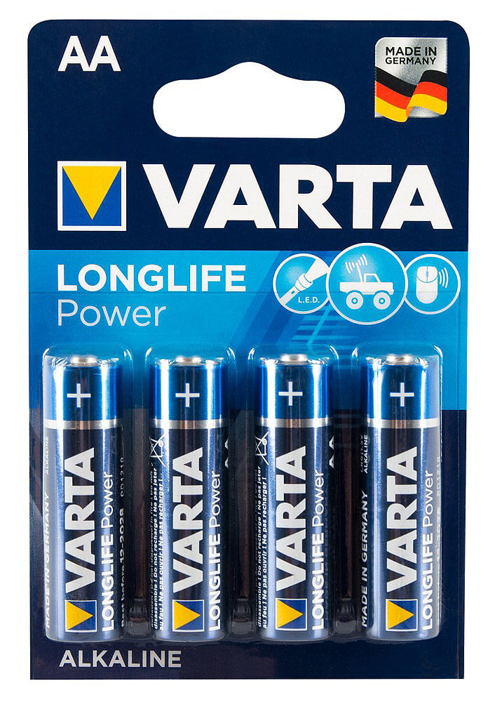 Alkalická baterie Varta LONGLIFE Power AA (1 ks)