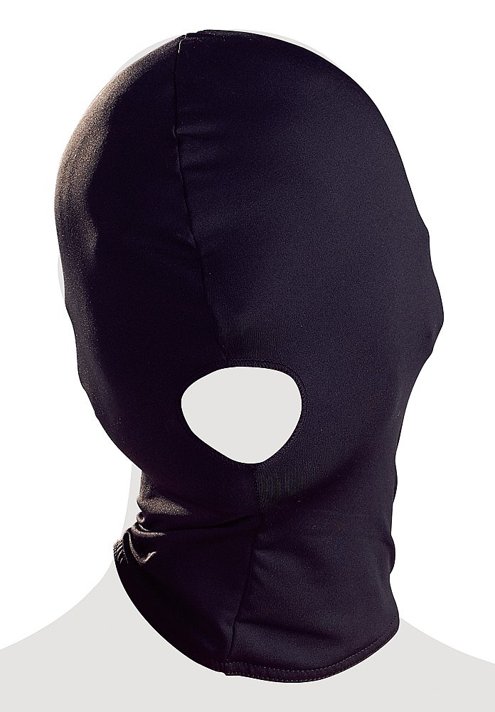 Head mask mouth black BK