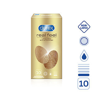Durex Real Feel (10ks), kondomy pro přirozený pocit