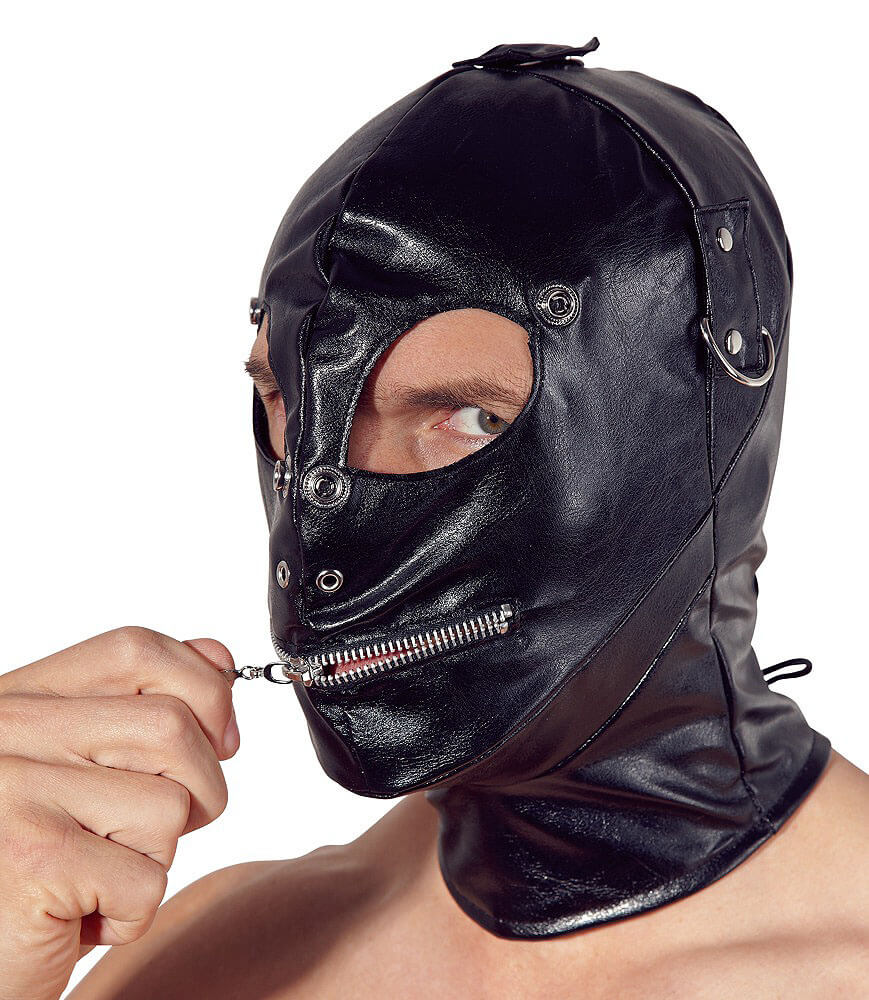 Fetish Fake Leather Mask