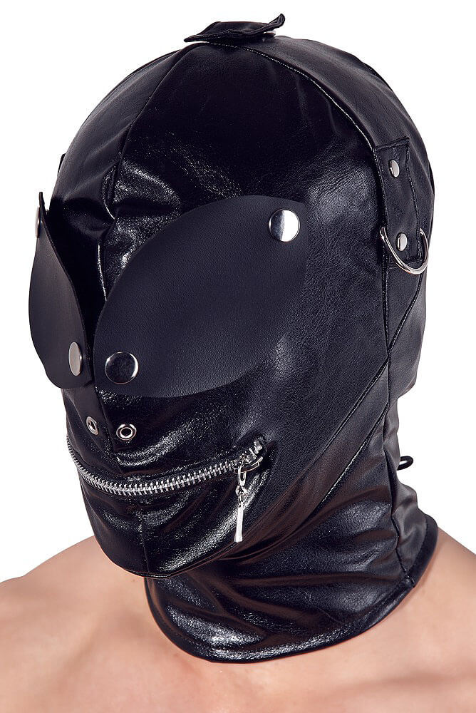 Fetish Fake Leather Mask