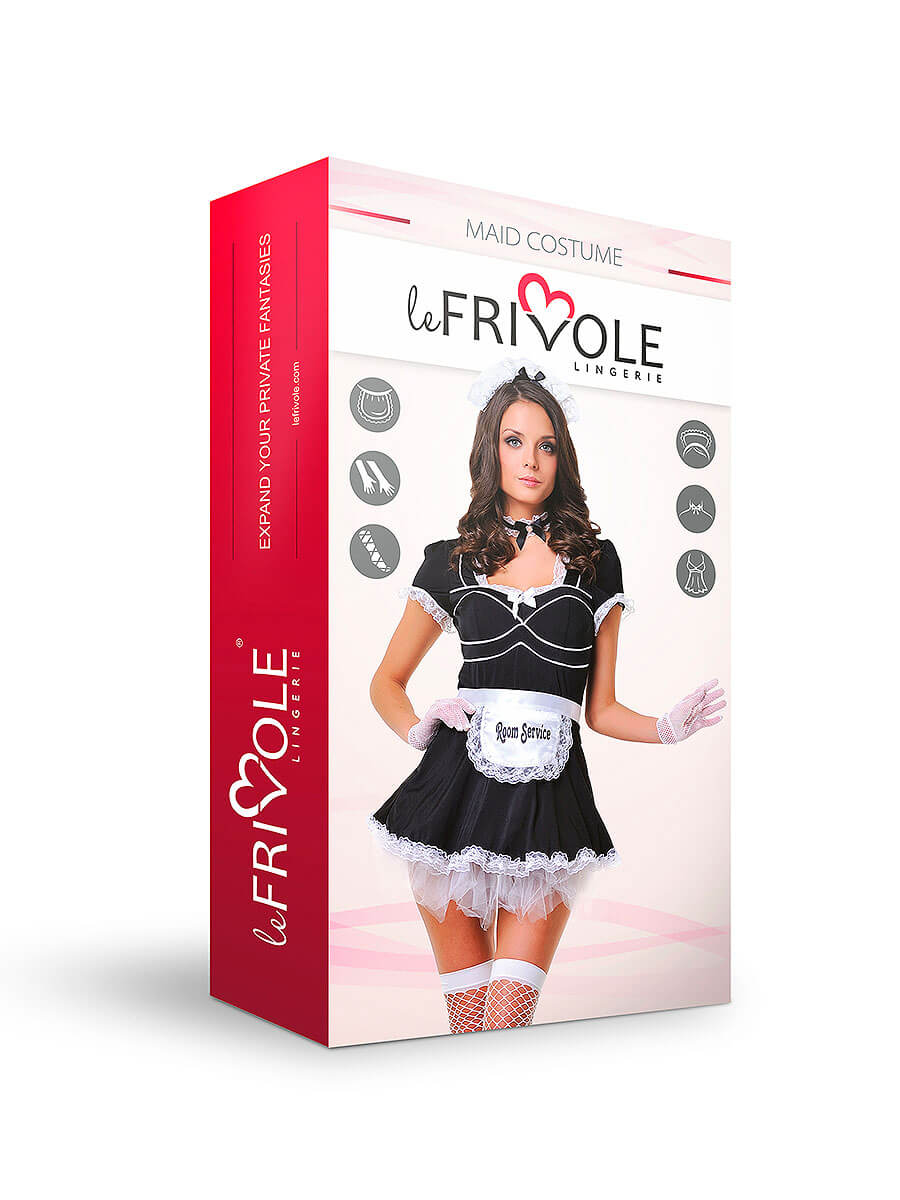 Kostým Le Frivole Maid (02544), s doplňky