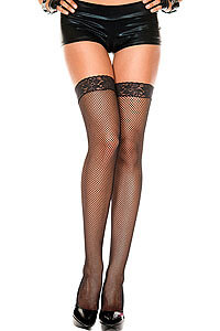 Music Legs Lace Top Fishnet (S-L) 70 DEN