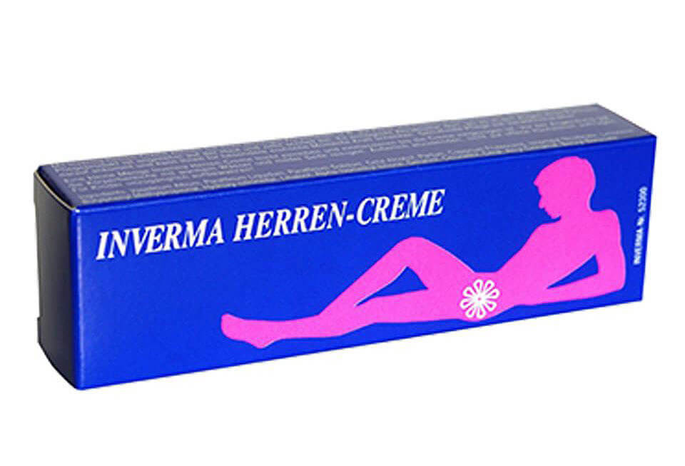 Inverma Herren-Creme 20 ml, afrodiziakální krém na intimní partie pro muže