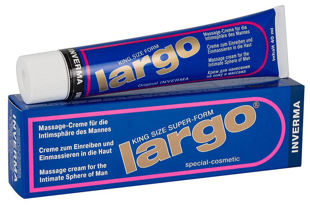 Largo 40ml, erekční krém pro muže (krém na prokrvení)