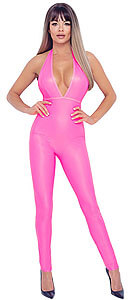 Cottelli Jumpsuit Hot Pink S
