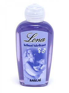 Lubrikační gel Lona Anální 130 ml - na vodní bázi