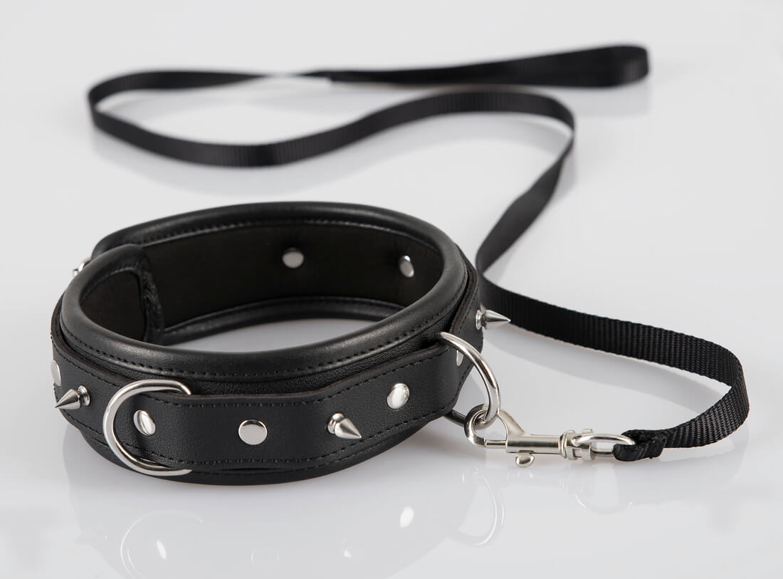 Bad Kitty Collar with Leash