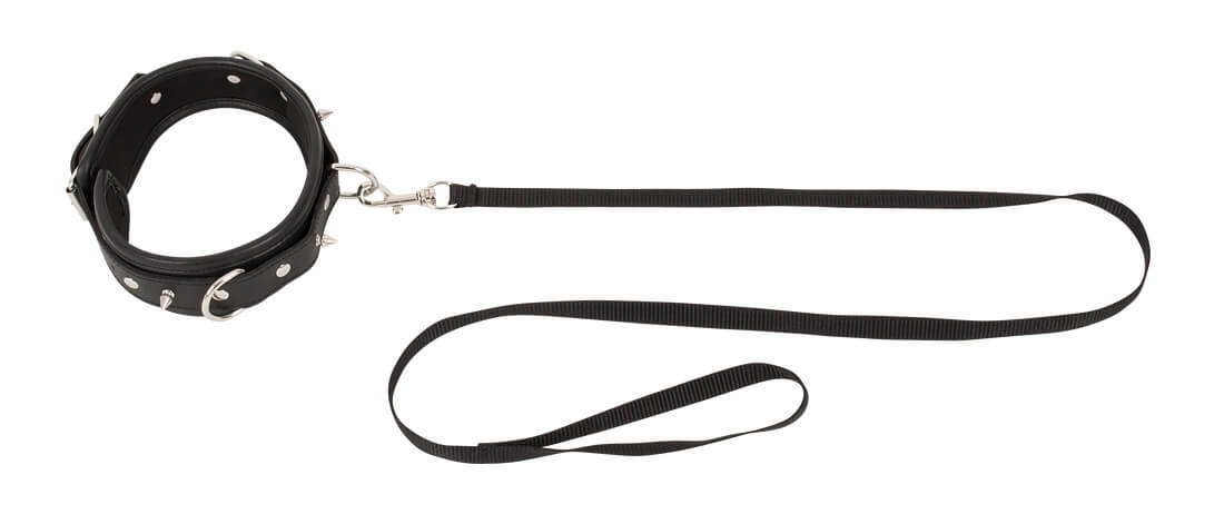 Bad Kitty Collar with Leash