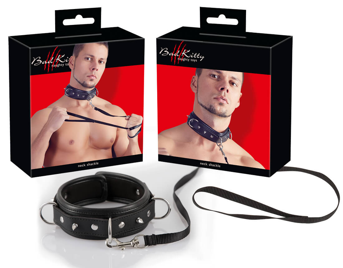 Bad Kitty Collar with Leash