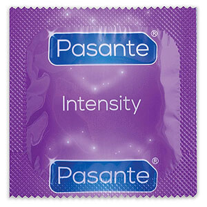Pasante Intensity / Ribs & Dots (1ks), stimulační kondom