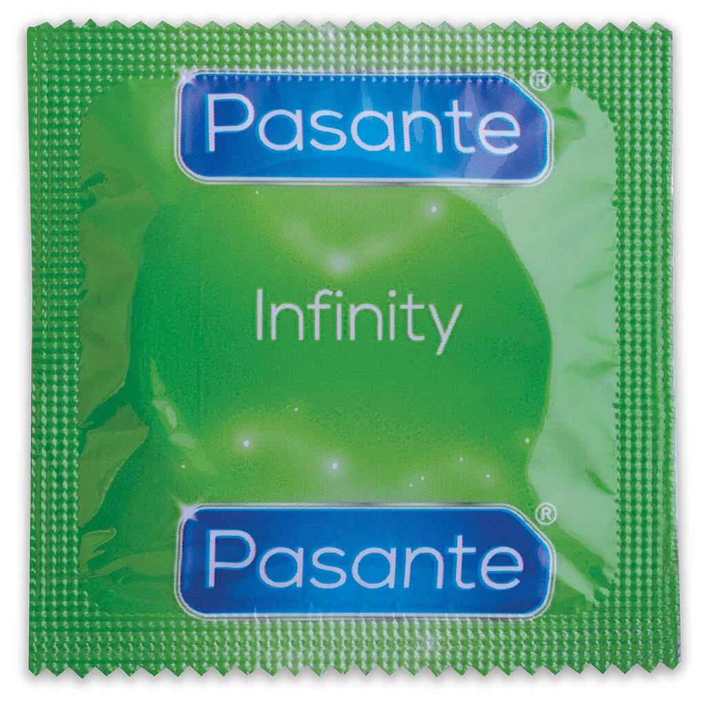 Pasante Delay / Infinity (1ks), kondom oddalující vyvrcholení