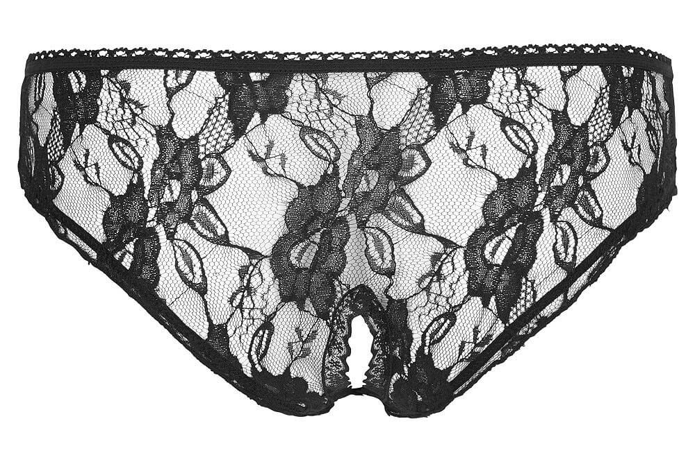 Cottelli Lingerie Briefs (C2310155), krajkové kalhotky černé