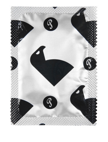Černé kondomy Primeros BLACK HAWK 3 ks