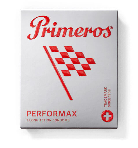 Kondomy na delší výdrž Primeros PERFORMAX 3 ks