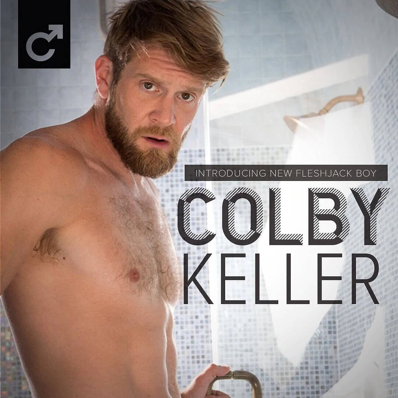 Fleshjack Boys Colby Keller Dildo, originální ultra realistické dildo 19 cm