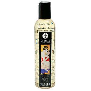 Profesionální masážní olej Shunga Erotic Massage Oil Desire Vanilla 250 ml