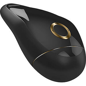 Ovo T2 Lay On Vibrator Black Gold