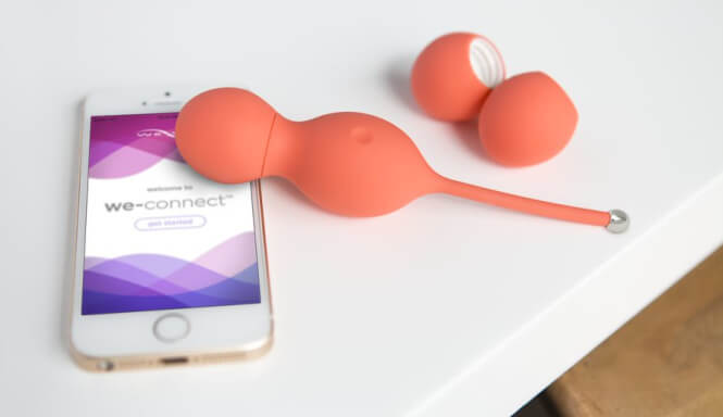 We-Vibe Bloom oranžové vibrační kuličky