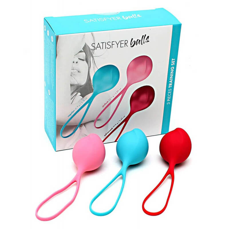 Zátěžové kuličky Satisfyer Balls C03 single 3 pack