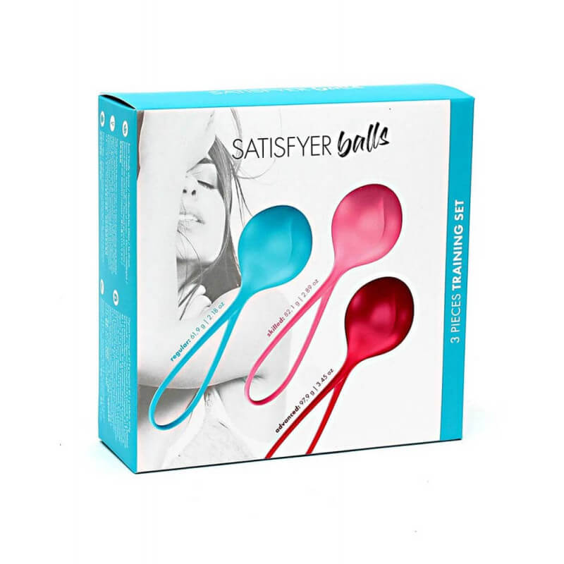 Zátěžové kuličky Satisfyer Balls C03 single 3 pack