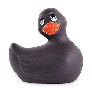 Vibrační kachnička Big Teaze Toys - I Rub My Duckie 2.0 Black