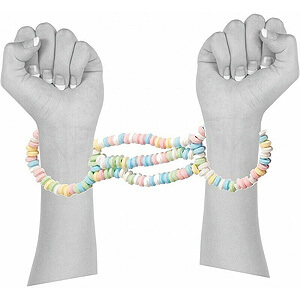 Spencer & Fleetwood Candy Cuffs sladká a sexy pouta z cukříků