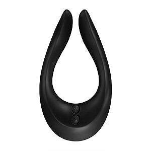 Párový vibrátor Satisfyer Endless Joy (black) - multifunkční párový stimulátor pro oba