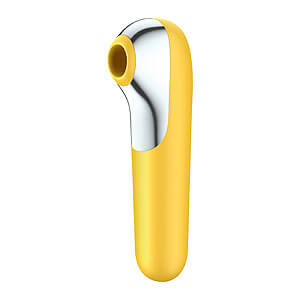 Satisfyer Dual Love Yellow, air pulse vibrátor