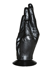 All Black Hand Black, černá fisting ruka, 21x6,5 cm