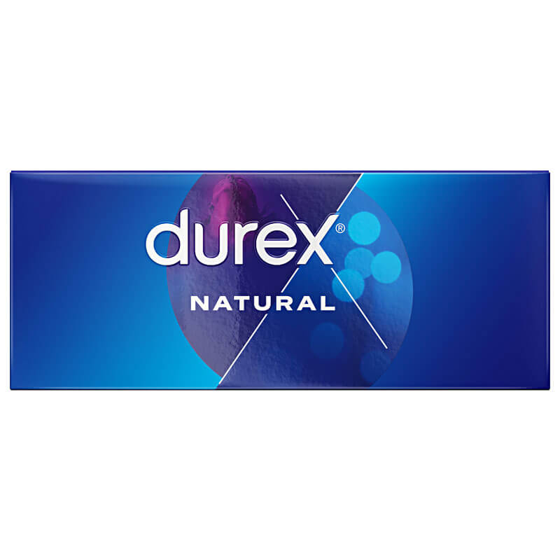 Durex Natural (1 ks), hladký lubrikovaný kondom
