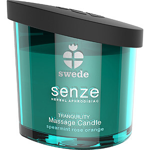 Swede Senze Tranquility Massage Candle (50 ml), aromatická masážní svíčka
