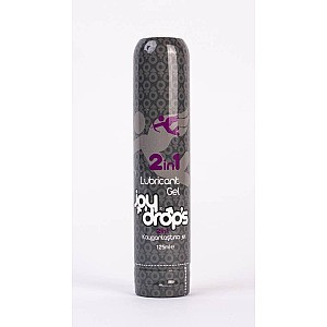 Joydrops 2 In 1 Sensual Massage Lubricant Gel (125 ml), lubrikační gel