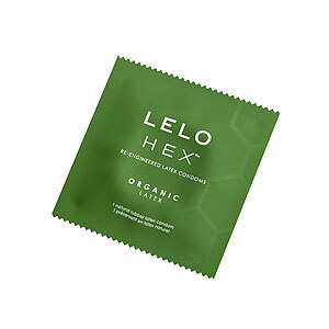 LELO HEX Condom Organic, organický ultra tenký kondom