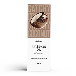 Satisfyer Massage Oil 250 ml (Coconut), kokosový masážní olej