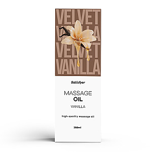 Satisfyer Massage Oil 250 ml (Vanilla), vanilkový masážní olej