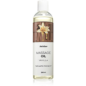 Satisfyer Massage Oil 250 ml (Vanilla), vanilkový masážní olej