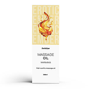 Satisfyer Massage Oil 250 ml (Warming), hřejivý masážní olej
