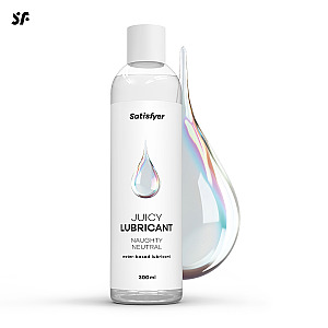 Satisfyer Juicy Lubricant 300 ml (Naughty Neutral), neutrální lubrikační gel