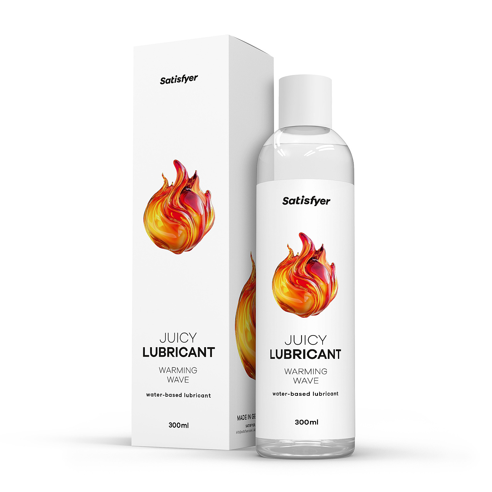 Satisfyer Juicy Lubricant 300 ml (Warm Wave), hřejivý lubrikační gel