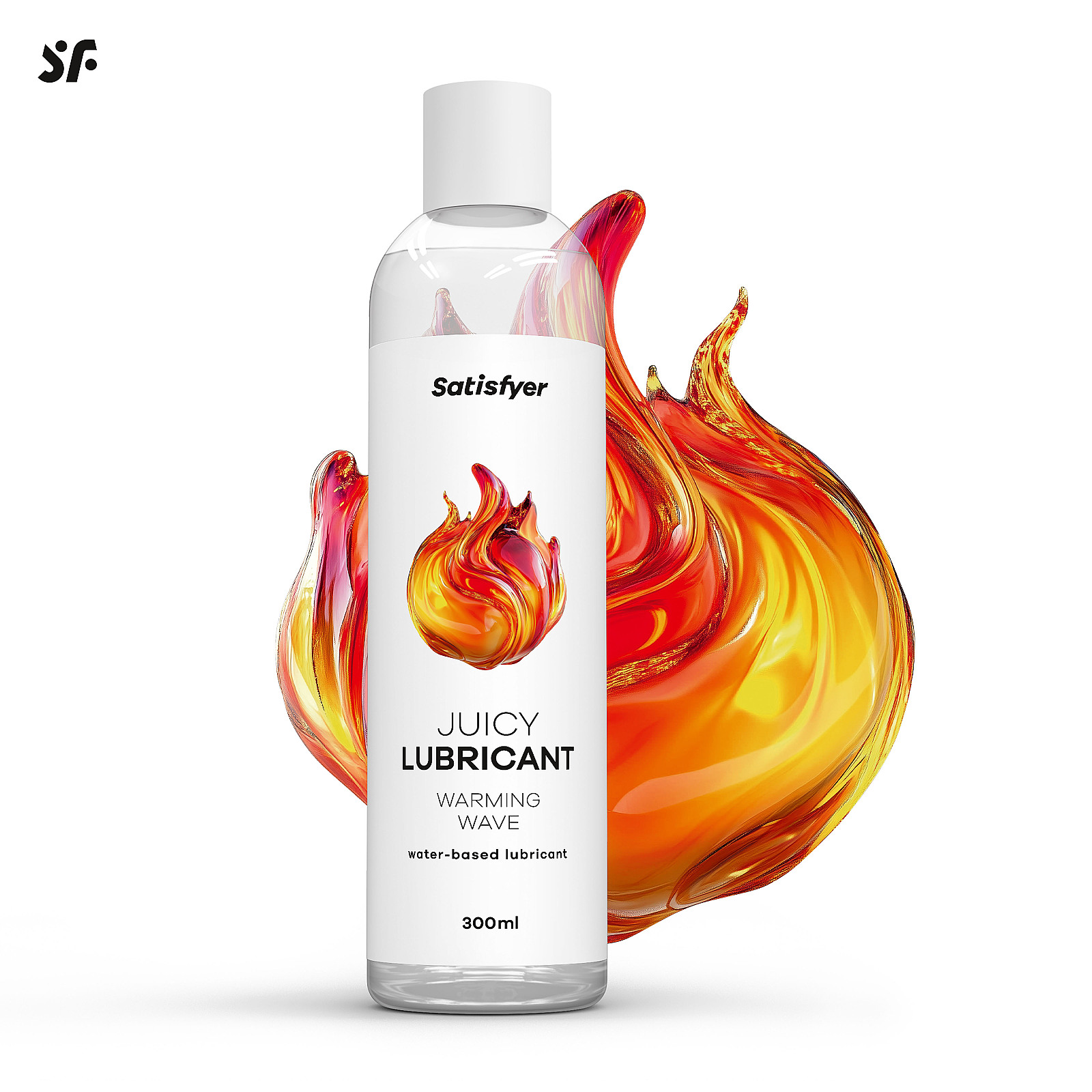 Satisfyer Juicy Lubricant 300 ml (Warm Wave), hřejivý lubrikační gel