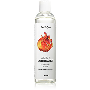 Satisfyer Juicy Lubricant 300 ml (Warm Wave), hřejivý lubrikační gel